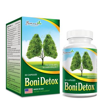  Bonidetox - Sản phẩm giải độc phổi hiệu quả nhất hiện nay