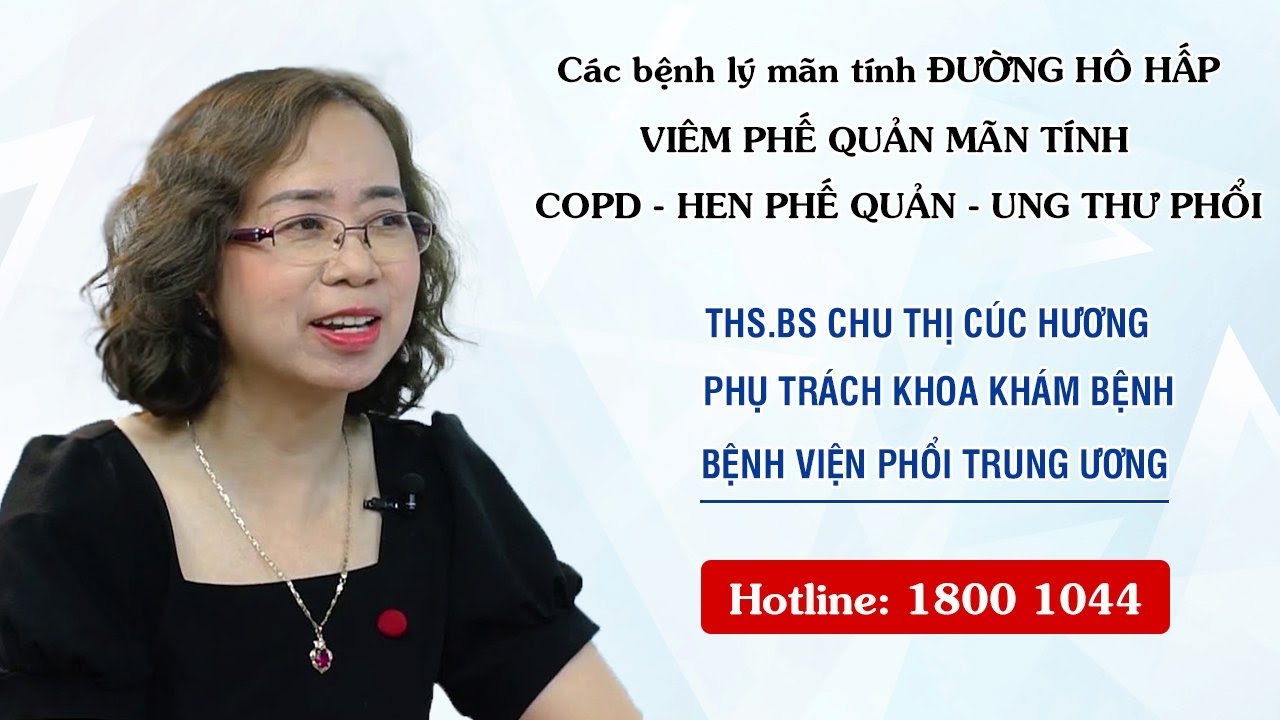 VTV2: Giải pháp kiểm soát hiệu quả các bệnh lý mãn tính tại đường hô hấp